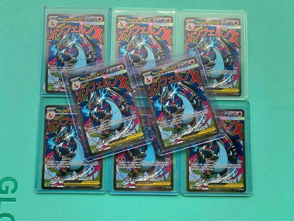 Mega Charizard x EX 023 promo, Ophalen of Verzenden, Nieuw, Losse kaart, Foil