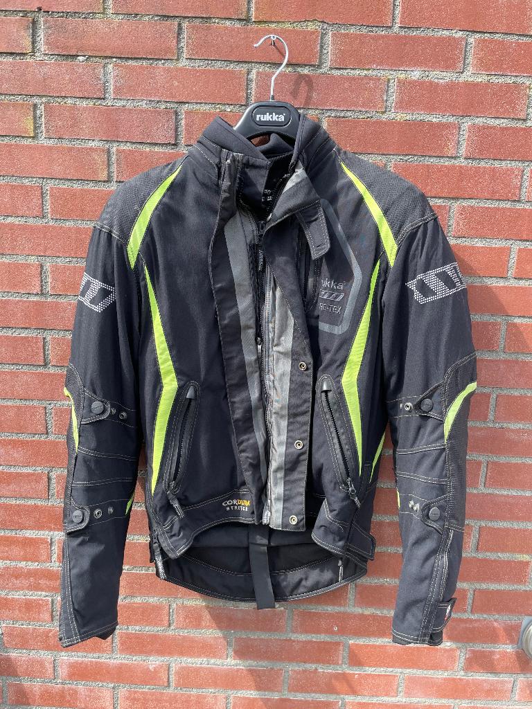 Rukka motorjas en broek heren maat 50, Motoren, Ophalen, Rukka, Tweedehands, Heren