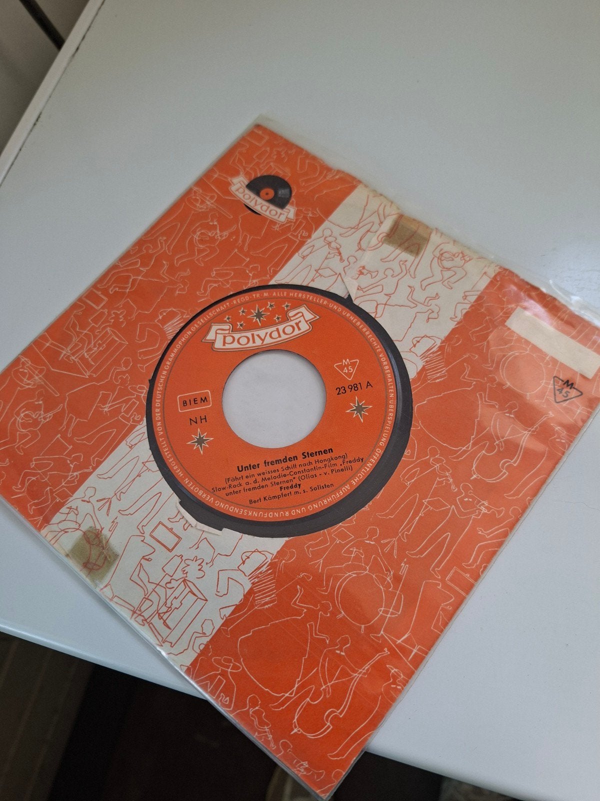 Freddy Quinn Unter fremden Sternen / Du musst alles vergess, Gebruikt, 7 inch, EP, Schlager