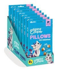 Edgard Cooper kattensnacks Pillows met zalm 8 zakjes € 8,-, Dieren en Toebehoren, Ophalen of Verzenden, Kat