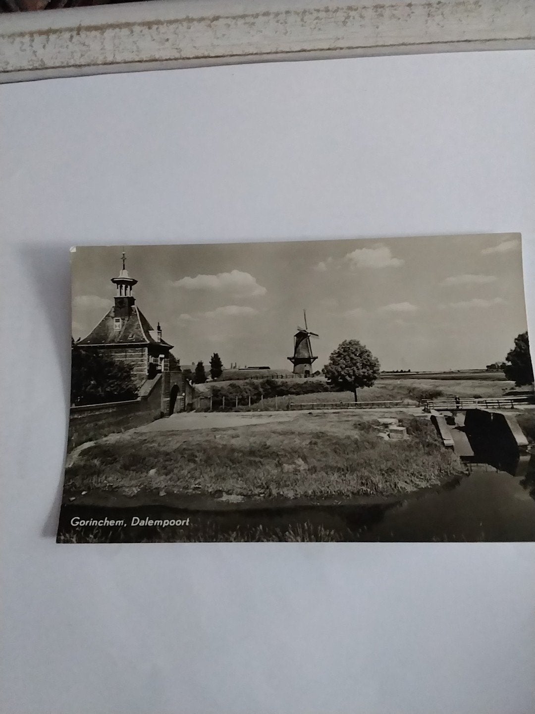 Oude Ansichtkaart Gorinchem Dalempoort Gelopen, Ophalen of Verzenden, 1920 tot 1940, Gelopen, Zuid-Holland