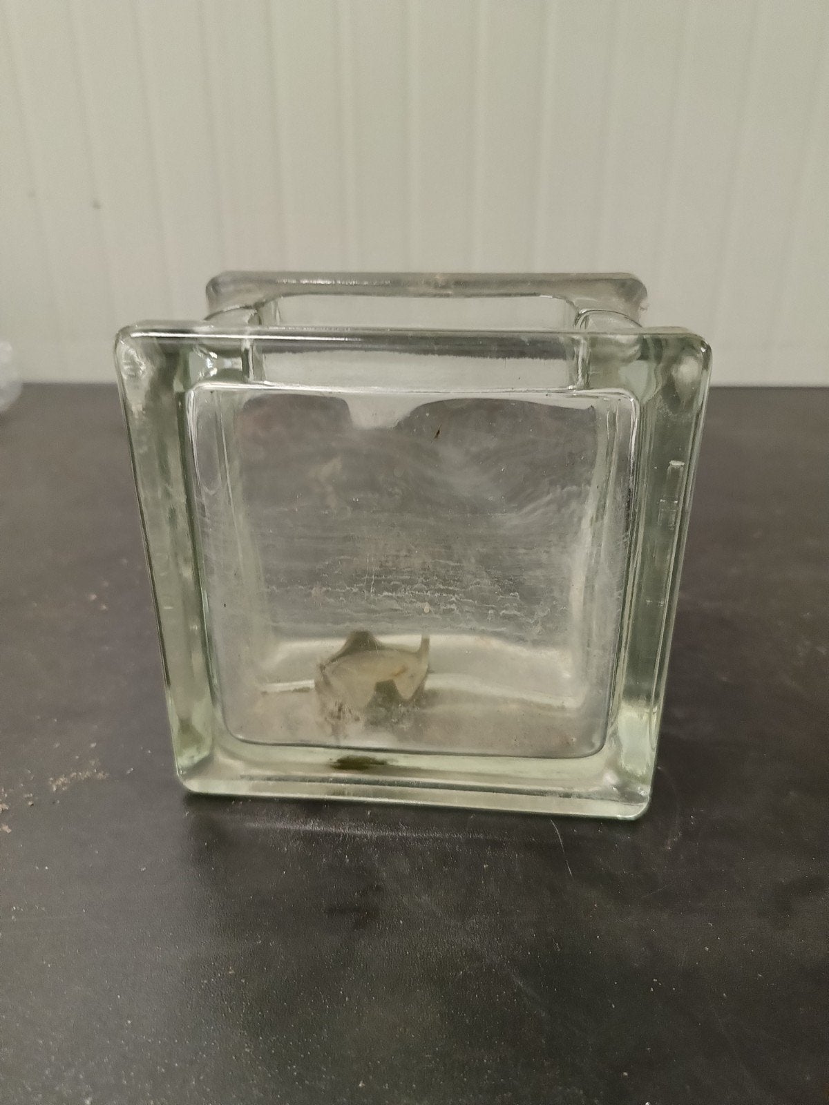 Vintage glazen vide-poche, Antiek en Kunst, Ophalen of Verzenden