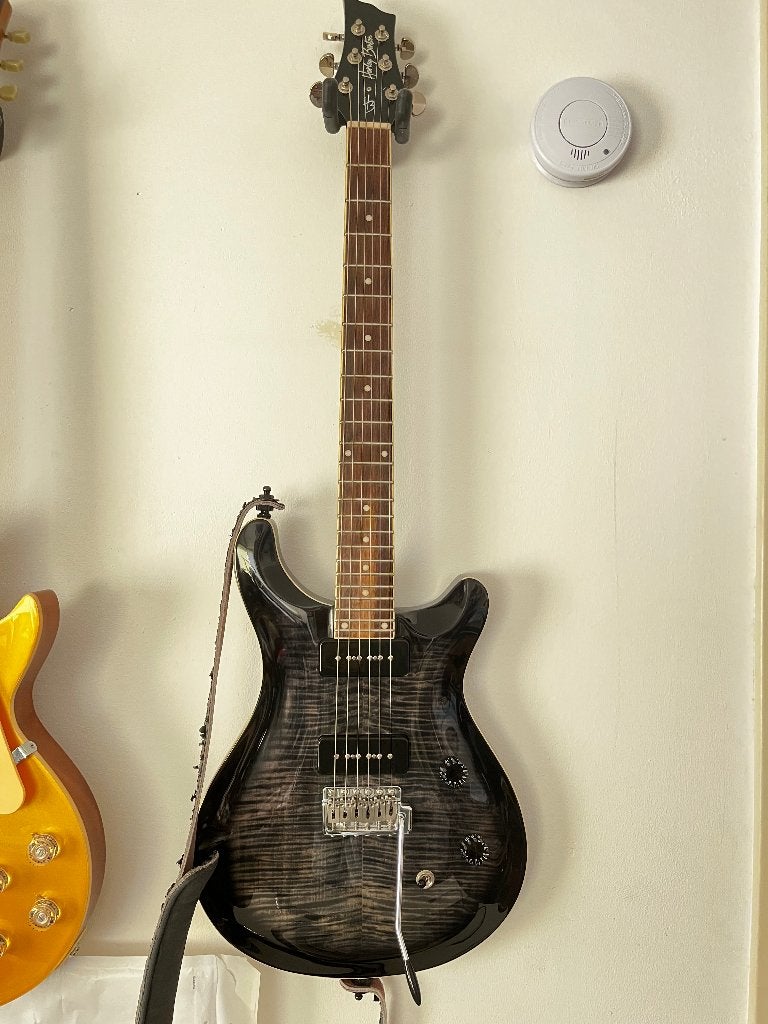 Harley Benton cst24-T P90 mooi, Ophalen, Zo goed als nieuw, Solid body, Overige merken