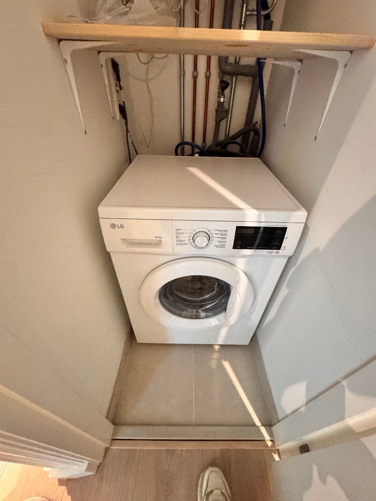 Wasdroogcombinatie LG 8KG/5KG, 6 tot 8 kg, Ophalen, Zo goed als nieuw, 85 tot 90 cm