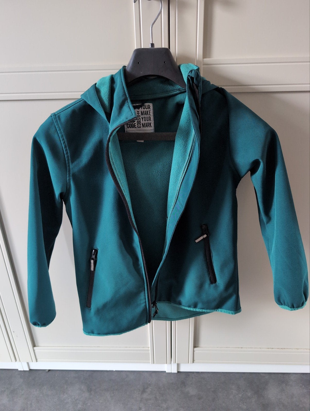 heerlijke softshell jas 134/140, Ophalen, Gebruikt, Adventure, Jongen of Meisje