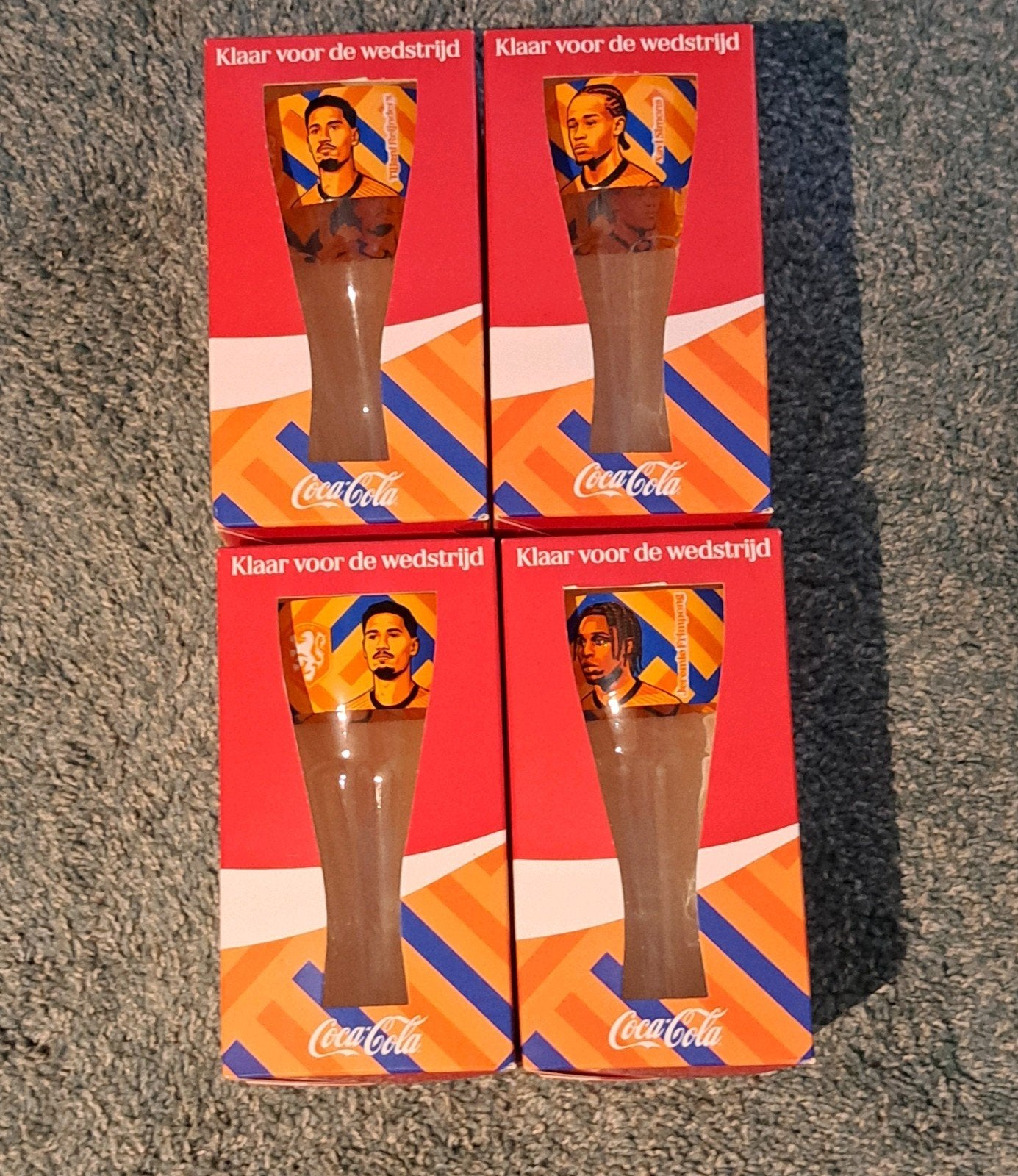 WK Coca Cola glazen, Ophalen of Verzenden, Zo goed als nieuw, Buitenlandse clubs, Overige typen