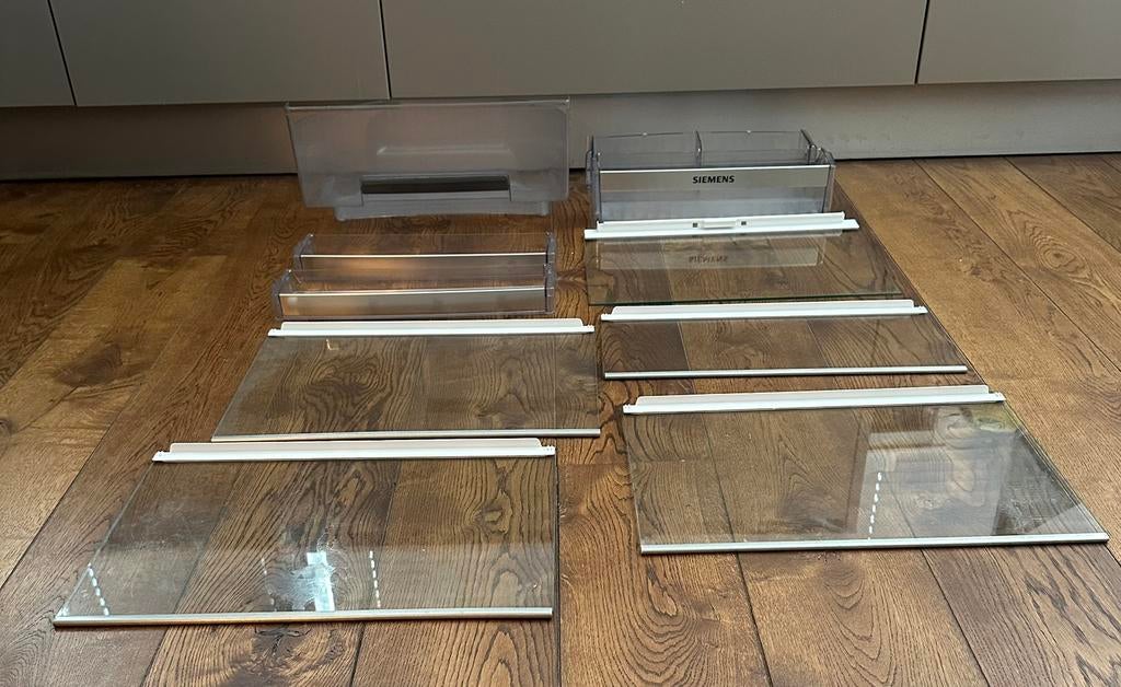 Siemens koelkastlade en glasplaten, Zonder vriesvak, 200 liter of meer, Verzenden, 160 cm of meer