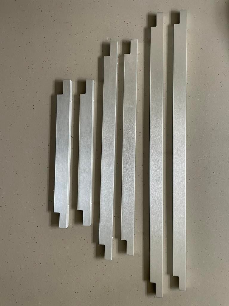 Roestvrijstaal Billsbro handvat / keukengreep Ikea 19x, Gebruikt, Overige kleuren, Minder dan 25 cm, Minder dan 100 cm