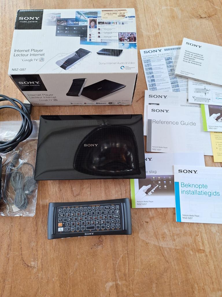 Sony Internet Player NSZ-GS7 Google TV Nieuwstaat, Ophalen of Verzenden, Zo goed als nieuw, HDMI, Zonder harde schijf