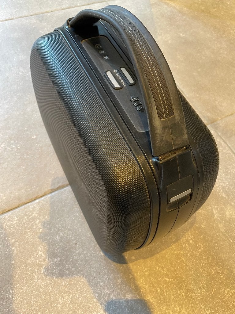 Vinted beautycase - Samsonite, Ophalen, Met slot, Zo goed als nieuw, Grijs