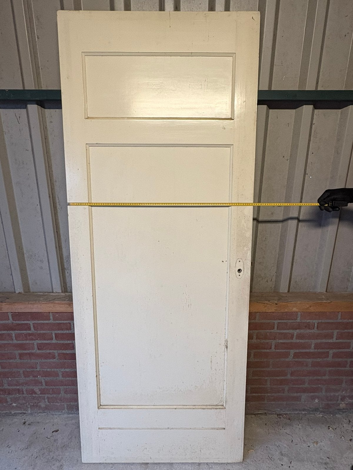 4 Paneeldeuren, verschillende maten., Ophalen, Gebruikt, 80 tot 100 cm, Binnendeur