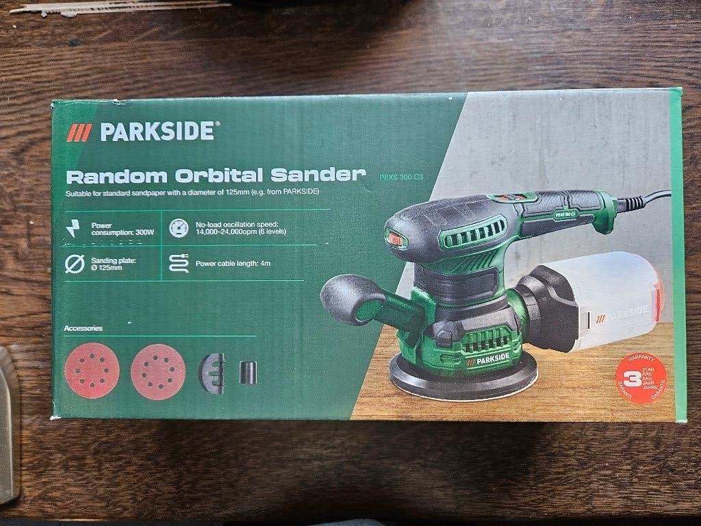 Parkside pexs 300 c3 excentrische schuurmachine NIEUW !!!, Ophalen of Verzenden, Nieuw, Minder dan 600 watt, Excentrische schuurmachine