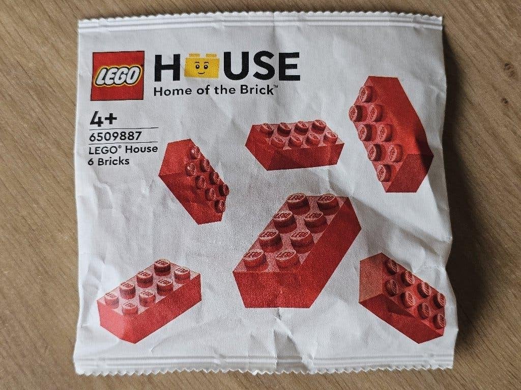 LEGO House 6509887 – 6 Bricks., Overige thema's, Lego, Nieuw, Ophalen of Verzenden