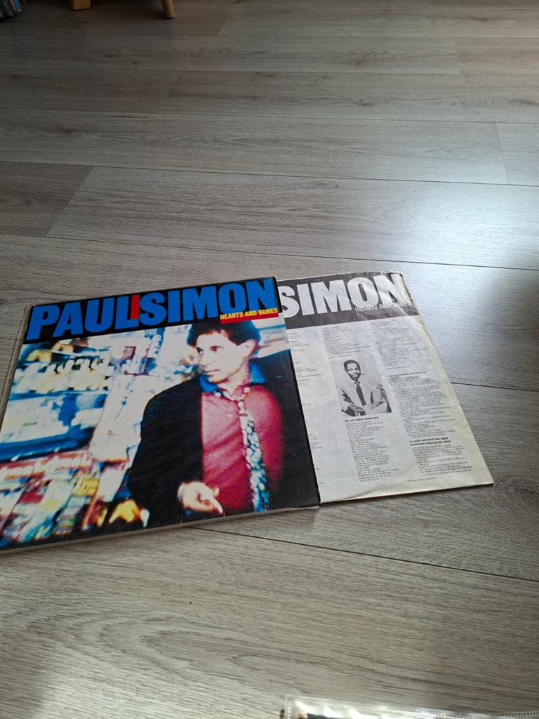 Paul Simon - Hearts and Bones, Cd's en Dvd's, Vinyl | Pop, Ophalen of Verzenden, Gebruikt, 12 inch