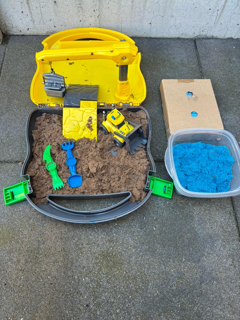 Magnetisch / Kinetic zand, Ophalen, Zo goed als nieuw