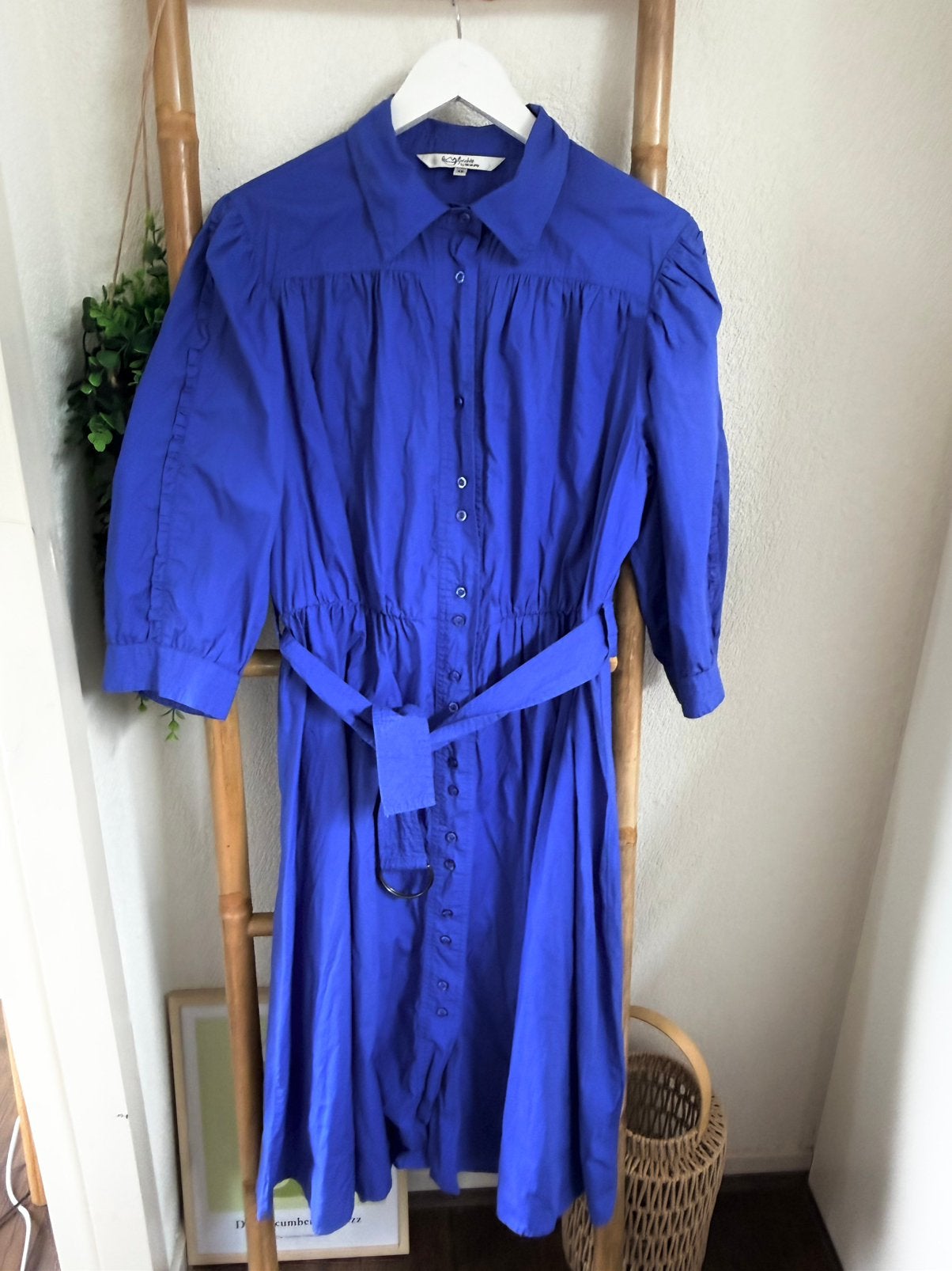 Miljuschka by Wehkamp jurk maat 46, Blauw, Maat 46/48 (XL) of groter, Ophalen of Verzenden, Zo goed als nieuw