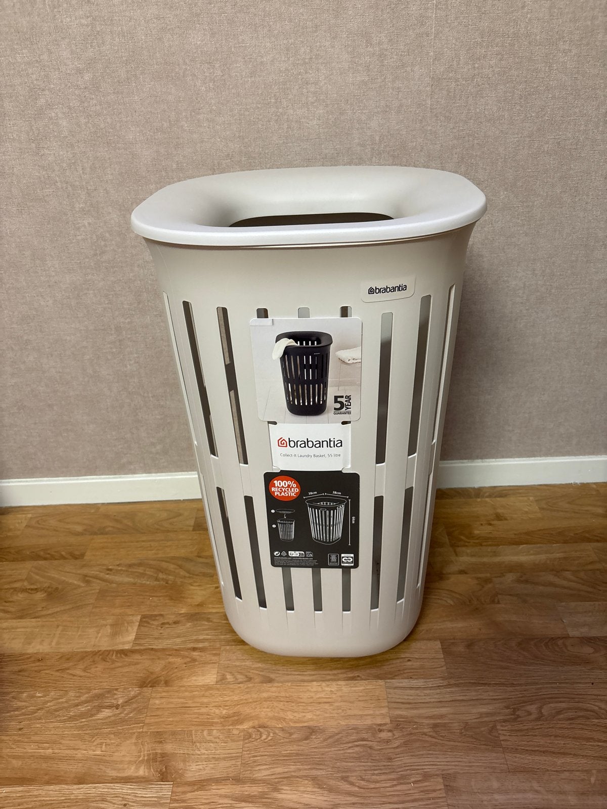 Brabantia Collect-It Waszak 55L - nieuw!, Ophalen, Beige, Nieuw, Kunststof