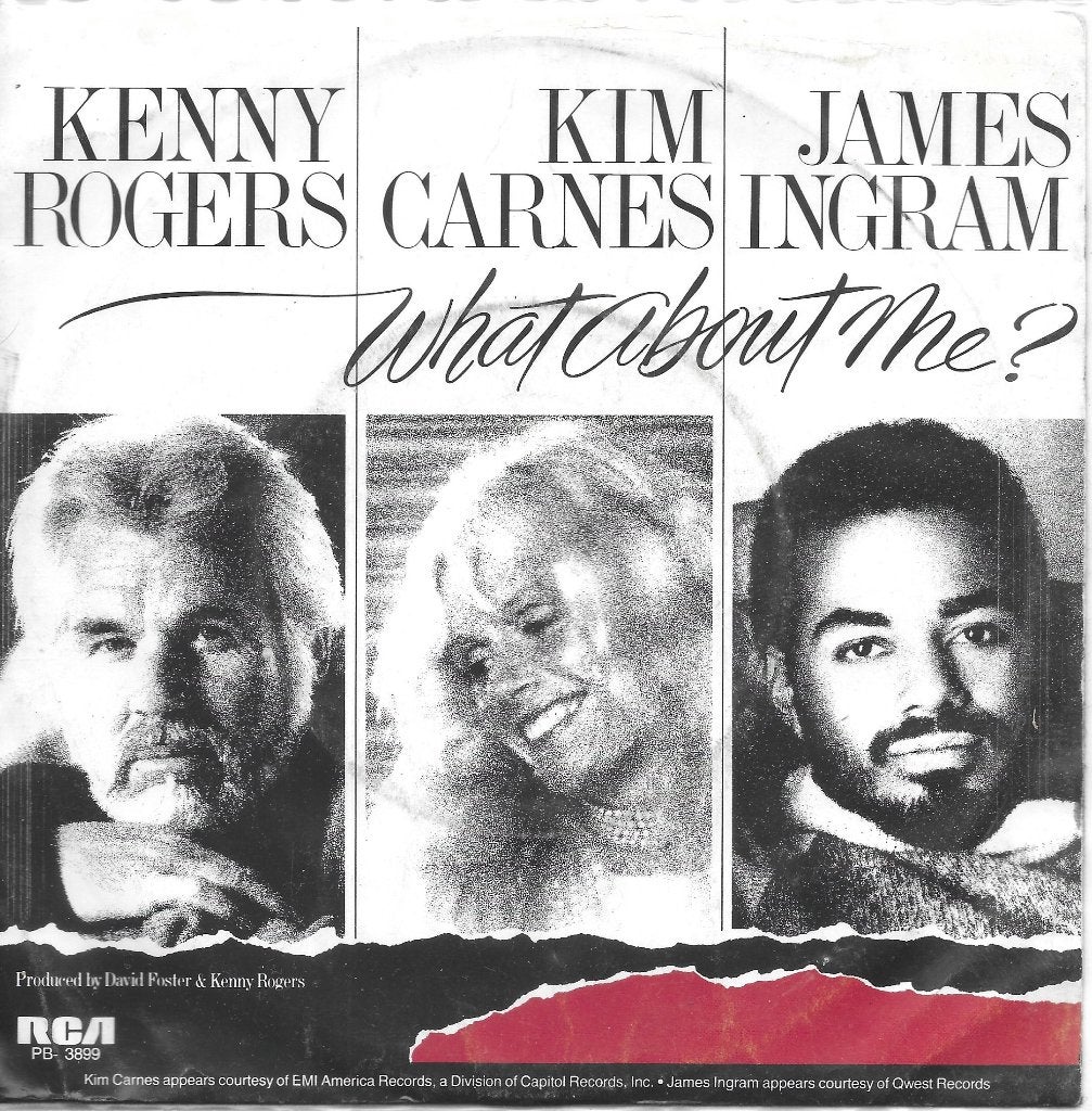 Vinyl Single Kenny Rogers Kim Carnes James Ingram, Ophalen of Verzenden, Gebruikt, Pop