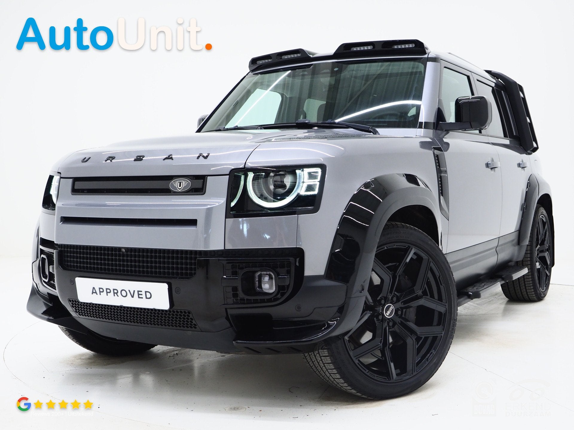Land Rover Defender 110 2.0 P400e 110 Urban WideTrack Look |, Auto's, Automaat, 53 km, 404 pk, Gebruikt