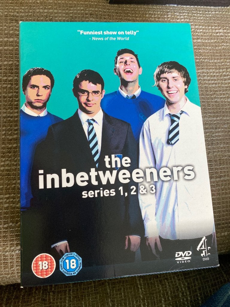 The Inbetweeners - Series 1, 2 & 3 DVD Boxset, Vanaf 18 jaar, Seizoen 1, Engels, Ophalen of Verzenden