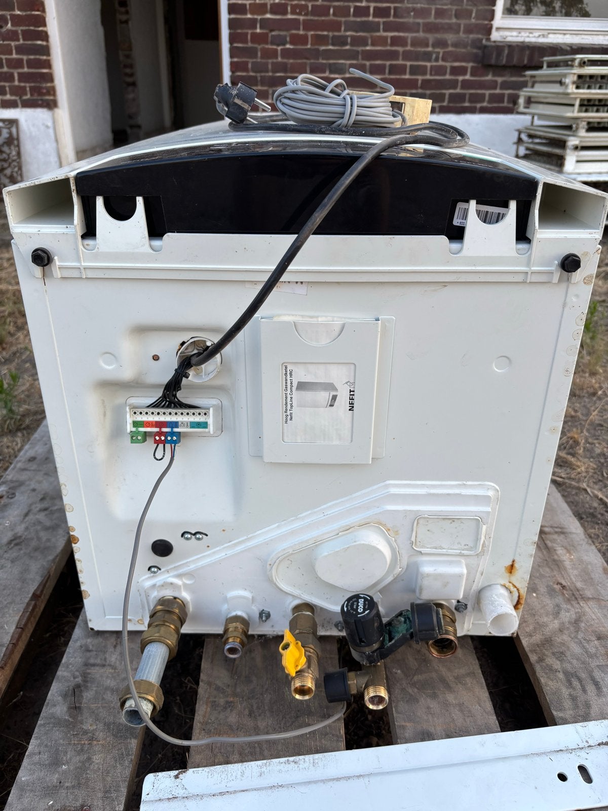 Nefit Topline Cv-ketel - Gebruikt, Goede Staat, Doe-het-zelf en Verbouw, Verwarming en Radiatoren, Ophalen, 30 tot 80 cm, Gebruikt