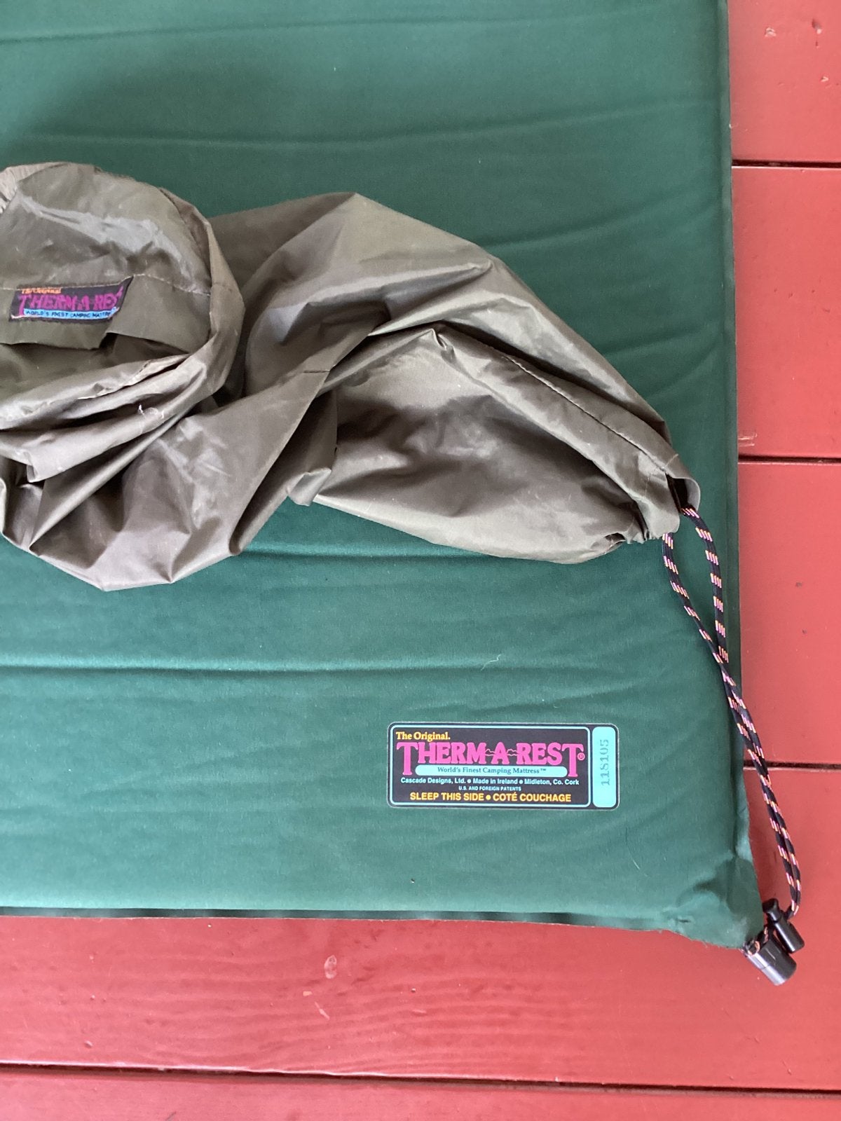 Therma-A-Rest slaapmat 182 x 50 cm, Ophalen, Gebruikt, 1-persoons
