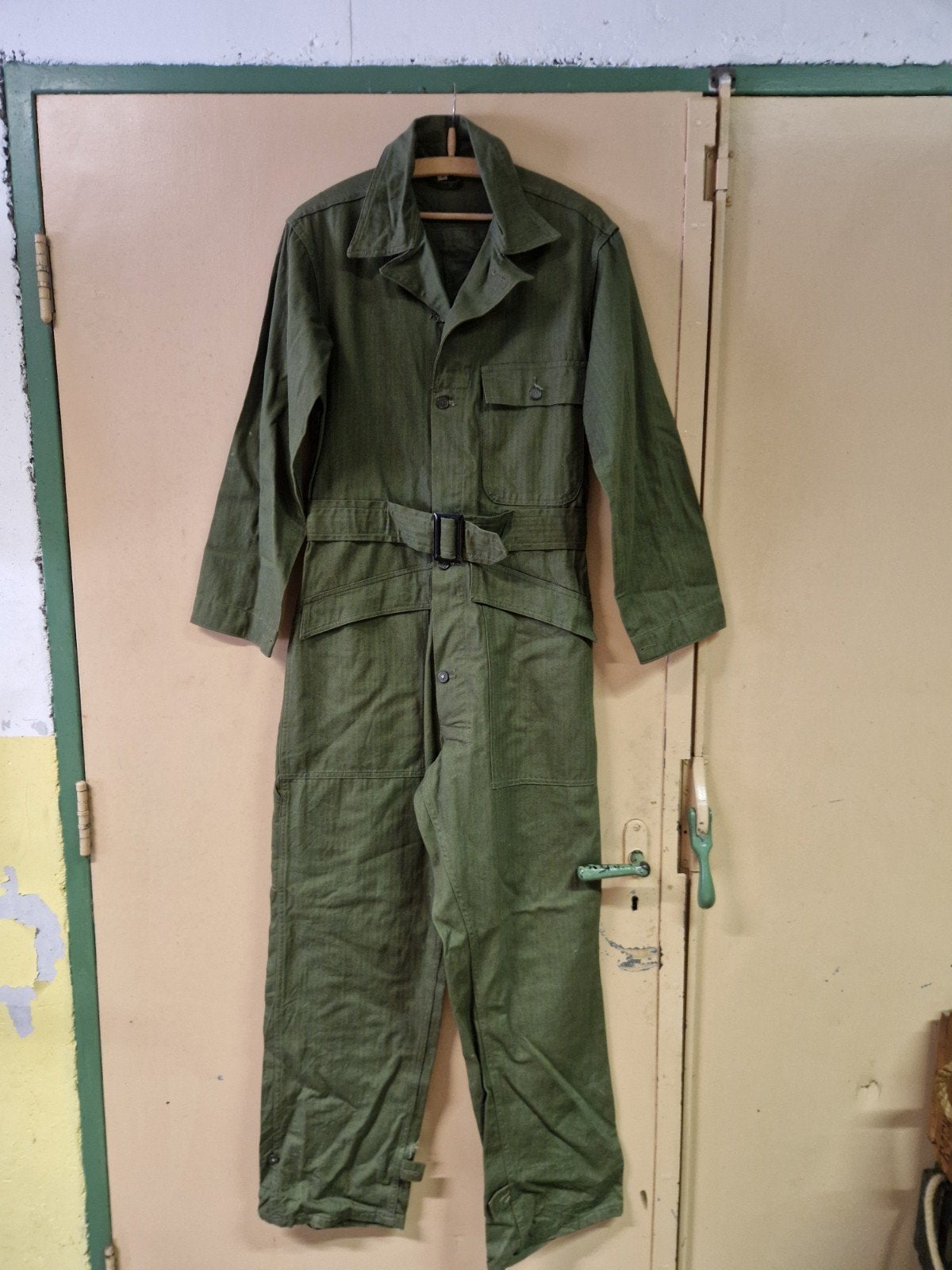 US ww2 HBT coverall maat S, Ophalen of Verzenden