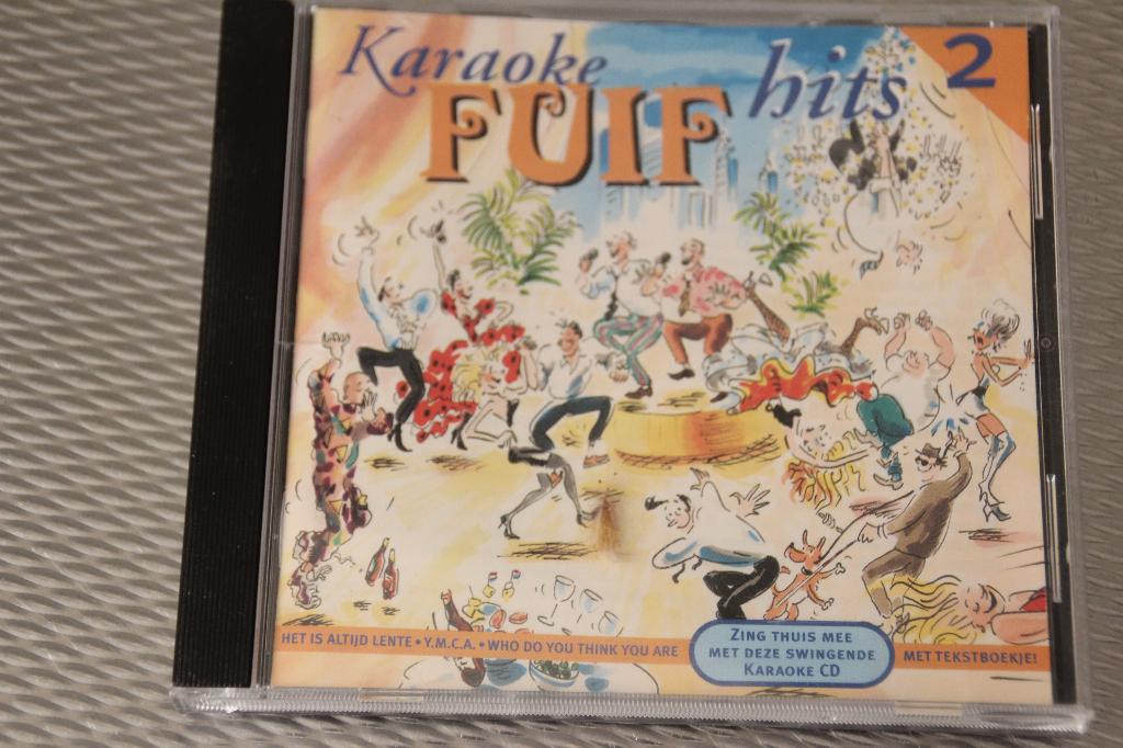 karaoke fuif hits 2, Ophalen of Verzenden, Gebruikt, Nederlandstalig