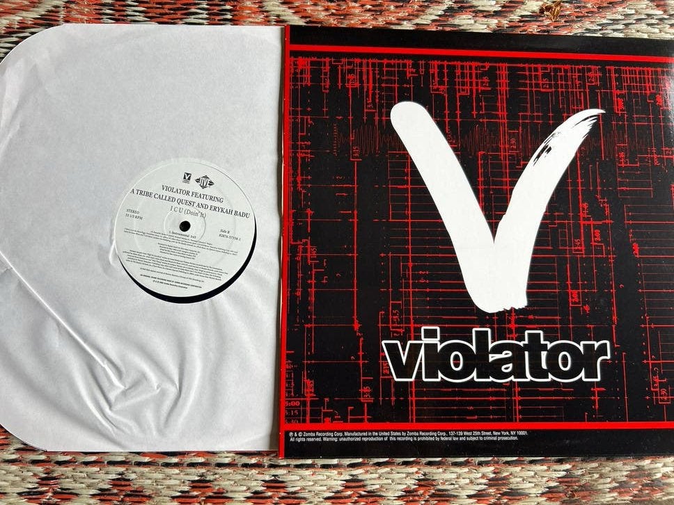 Violator featuring A Tribe Called Quest & Erykah Badu, LP, Overige genres, Ophalen of Verzenden, Zo goed als nieuw