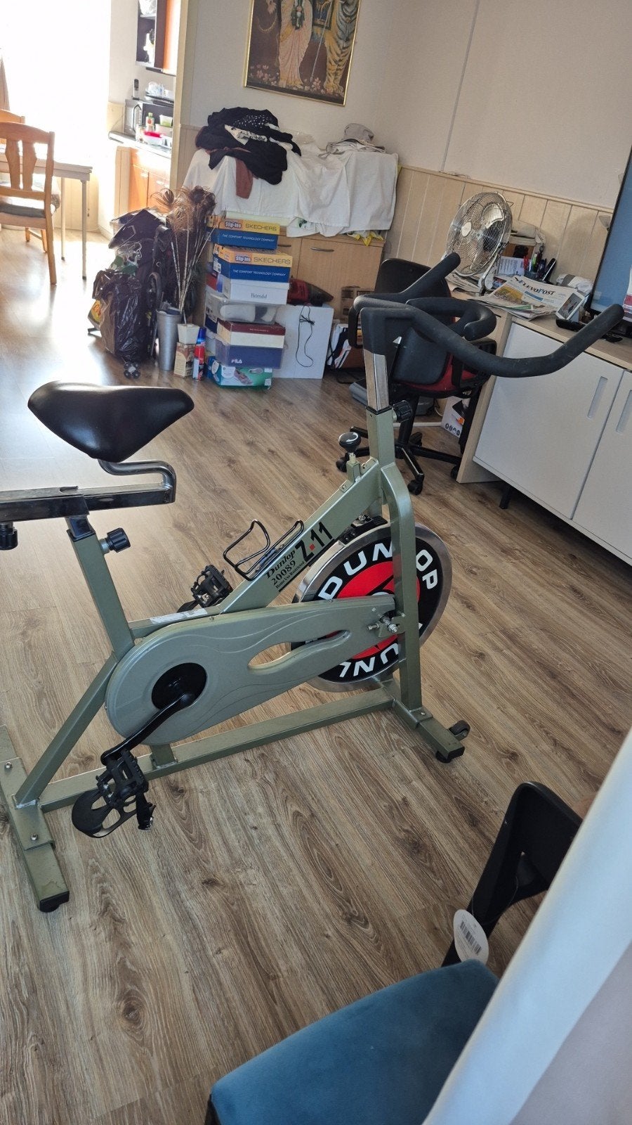 Dunlop Spinningfiets Z11 - Zo goed als nieuw, Sport en Fitness, Spinningfiets, Ophalen of Verzenden, Zo goed als nieuw, Metaal