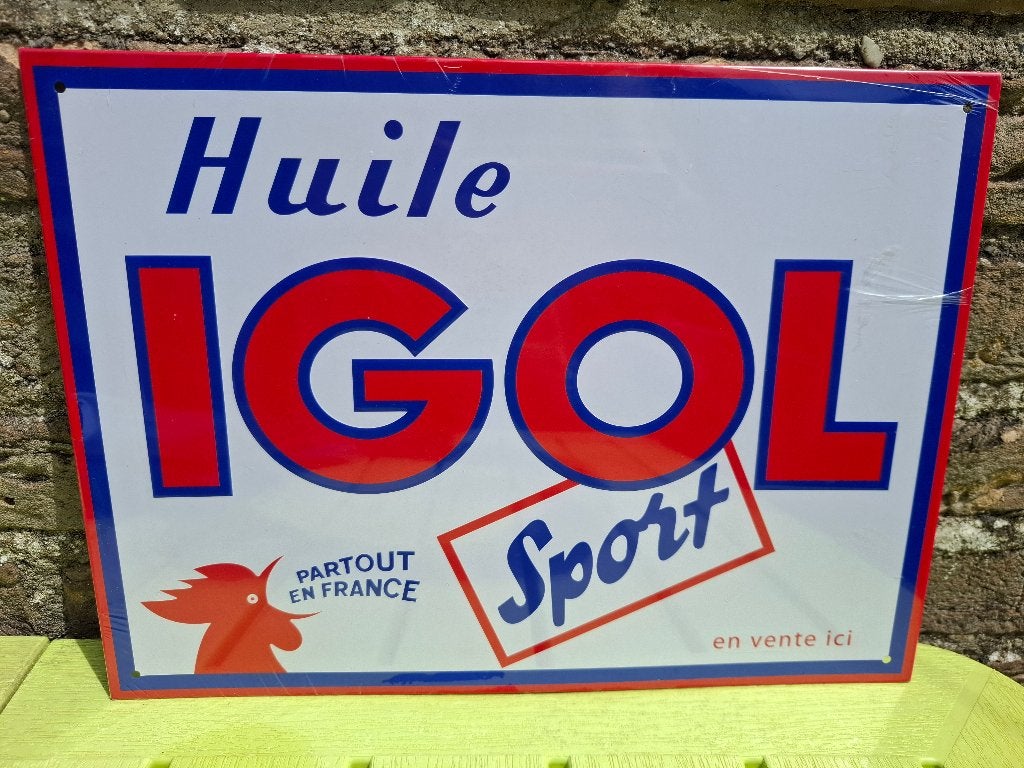 Reclamebord Igol, Ophalen of Verzenden, Nieuw, Auto's