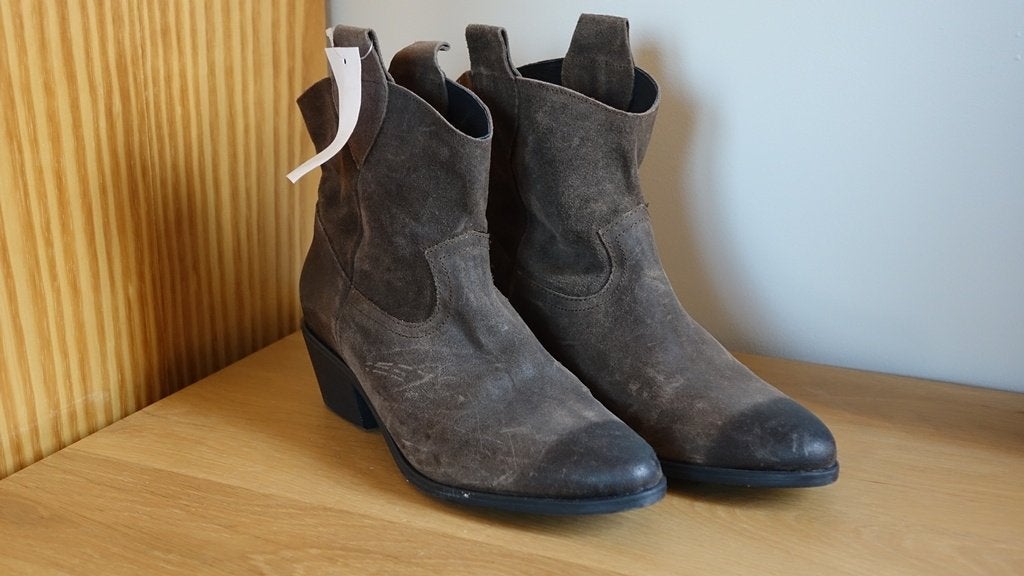 nieuw bruin SHOE BIZ COPENHAGEN laarsjes, Bruin, Verzenden, Lage of Enkellaarzen, Nieuw