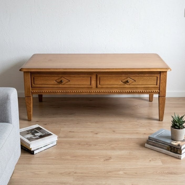 Salontafel - Karel Mintjes - 122cm, Ophalen, 50 – 75, Gebruikt, 100 tot 150 cm
