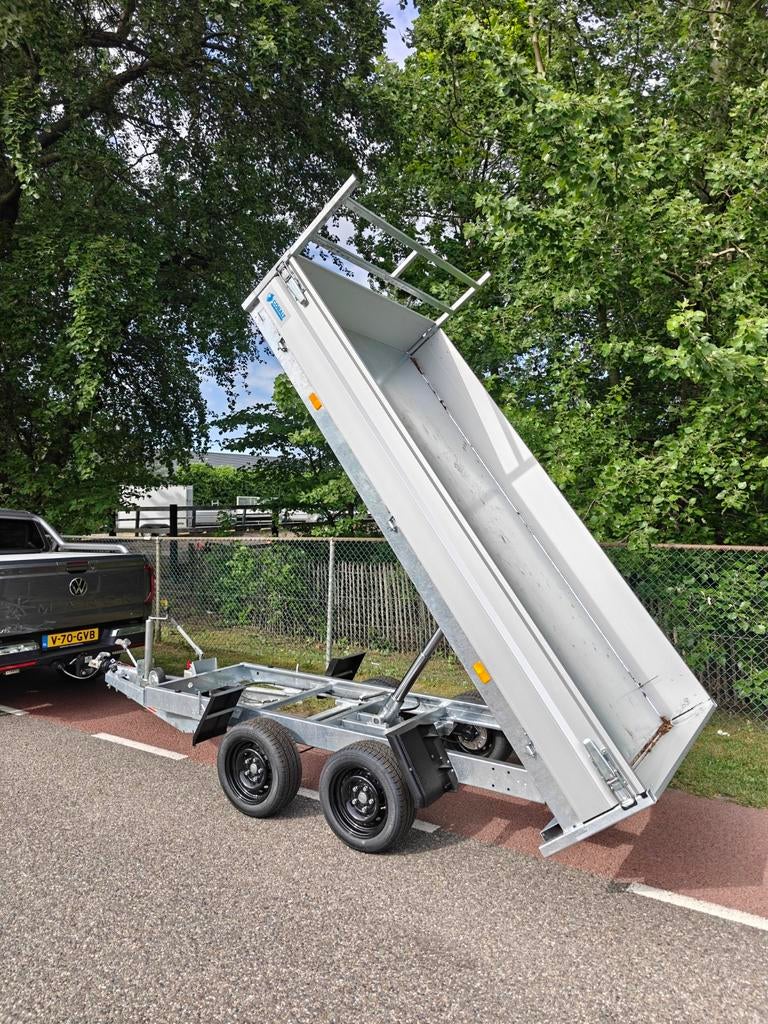 Demo Hapert kipper aanhanger 2700KG, BJ 2026, Ophalen of Verzenden, Zo goed als nieuw