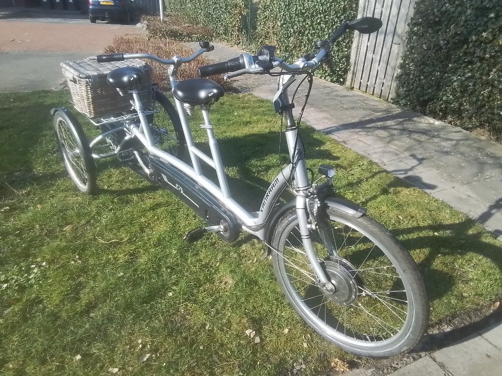 Tandem, Minder dan 10 versnellingen, Gebruikt, Van Raam, 51 tot 55 cm