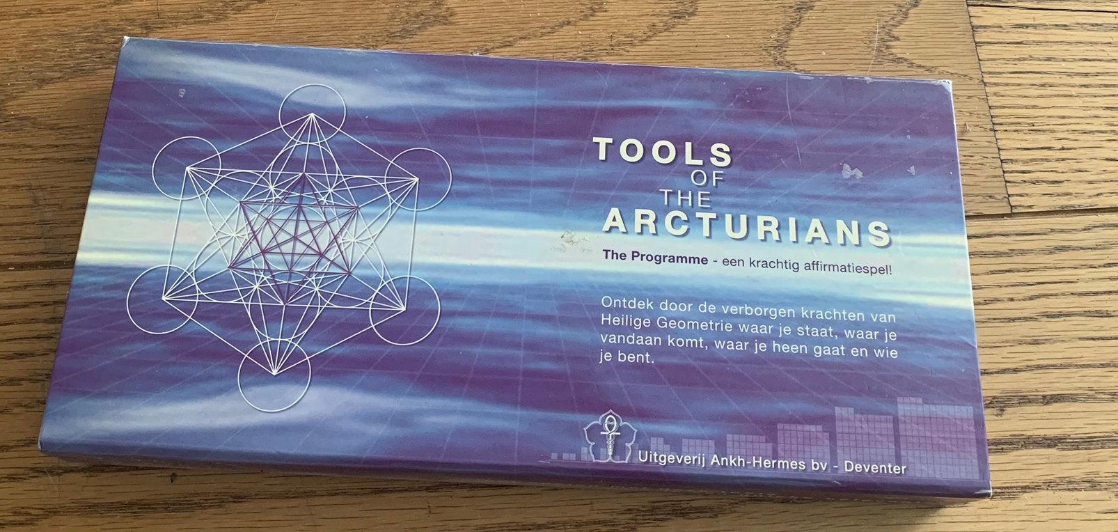 Tools of the Arcturians – Janosh – compleet affirmatiespel, Ophalen of Verzenden, Zo goed als nieuw, Tarot of Kaarten leggen, Overige typen