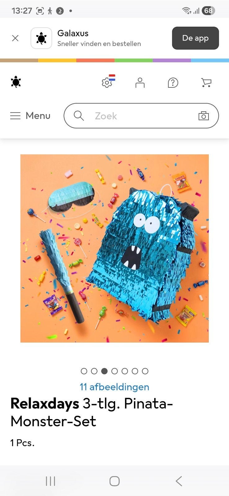 pinata monster, Ophalen of Verzenden, Nieuw