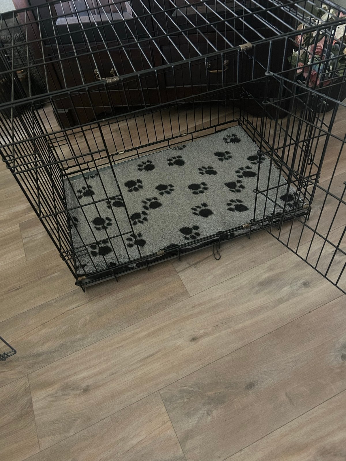 Hondenbench met benchmat, Ophalen, Gebruikt
