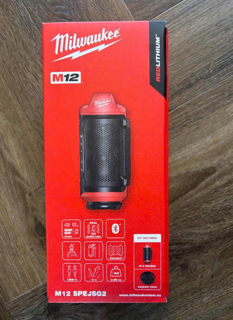 Milwaukee bouwradio M12 - NIEUW in doos, Audio, Tv en Foto, Radio's, Ophalen of Verzenden, Nieuw, Bouwradio