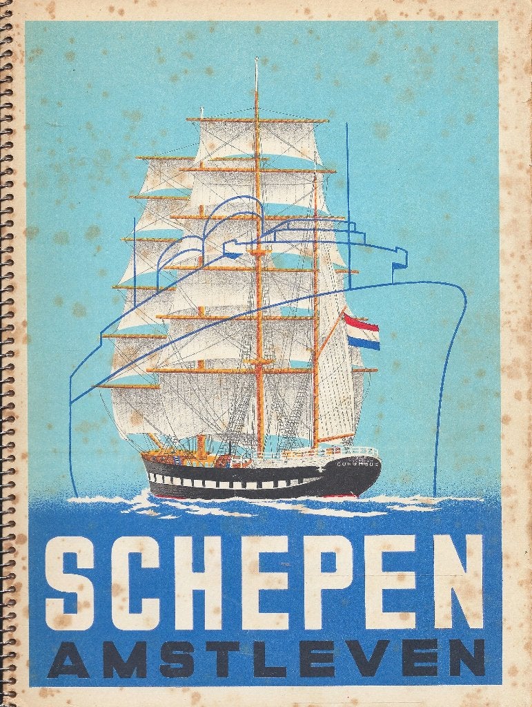 BOEKWERK SCHEPEN AMSTLEVEN 1939, Ophalen of Verzenden, Gebruikt, Motorboot, Boek of Tijdschrift