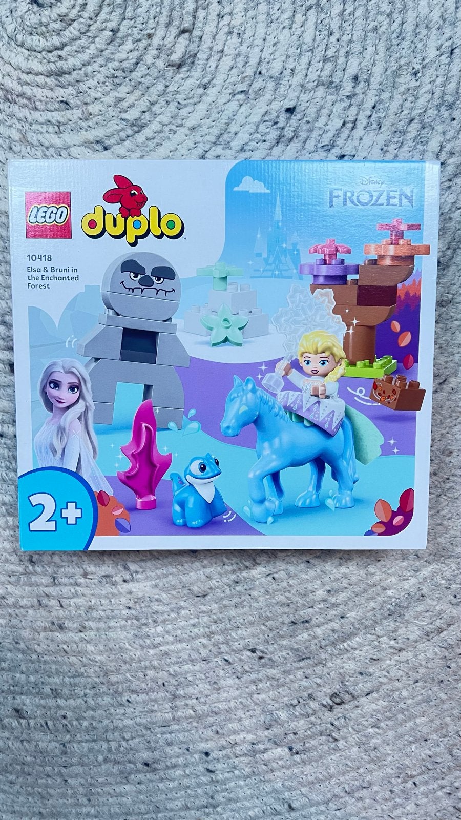 Lego Duplo Disney Frozen 10418 Elsa & Bruni in het Betoverde, Ophalen, Zo goed als nieuw, Compleet, Complete set