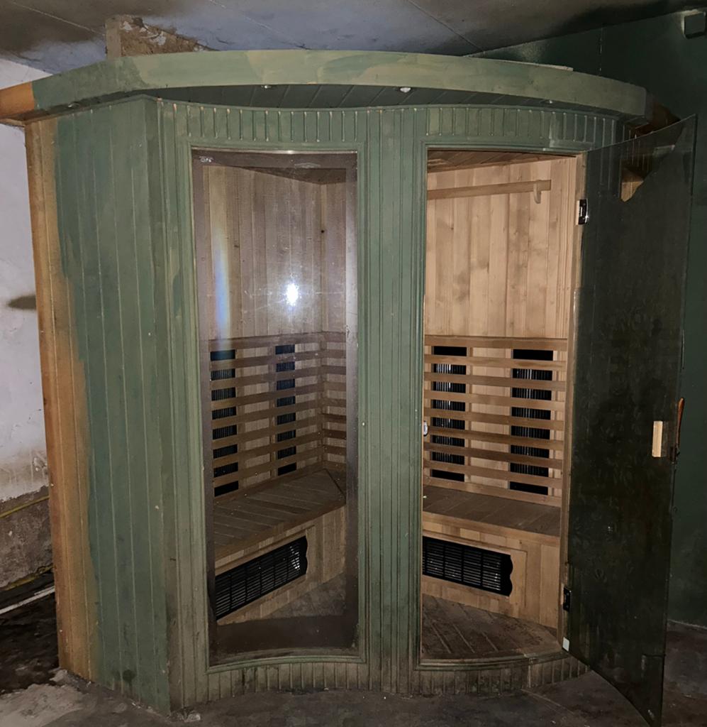 Infrarood Sauna van SaunaCare TEAB, Sport en Fitness, Sauna, Ophalen, Gebruikt, Complete sauna