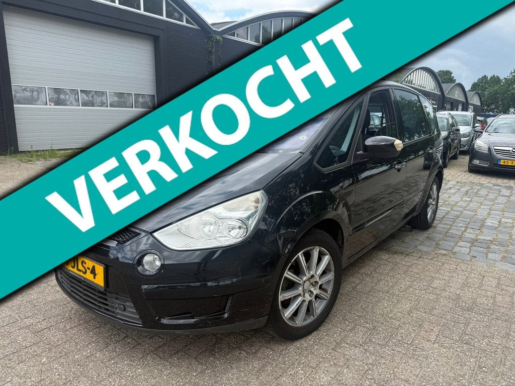 Ford S-Max 2.0-16V 7 PERS/NAP/CLIMA/APK 2027, Auto's, Ford, Voorwielaandrijving, Gebruikt, 1505 kg, 7 stoelen