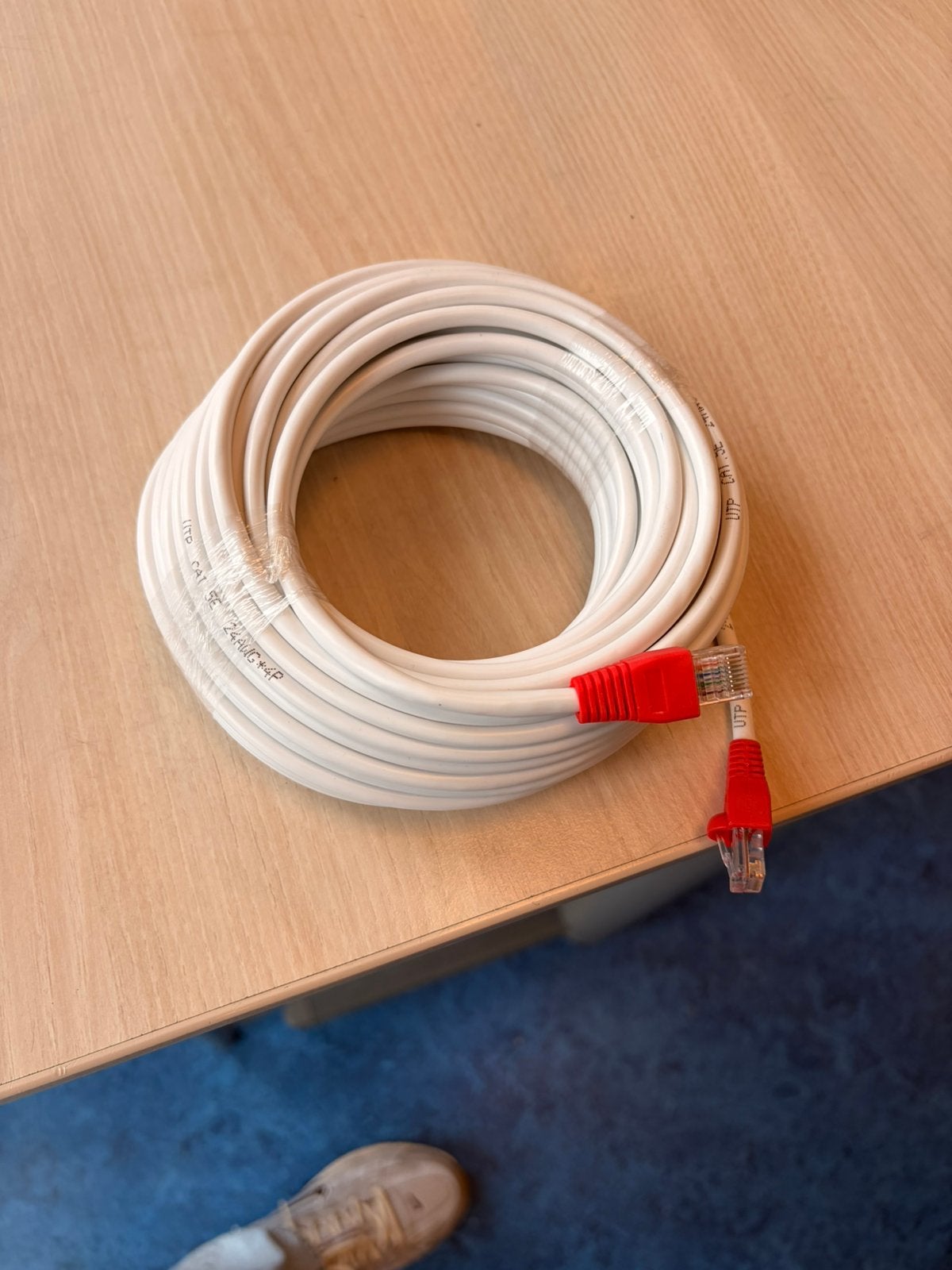 UTP 5 kabel, Ophalen, Nieuw