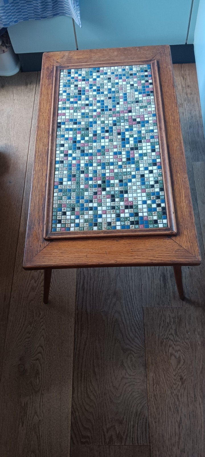 Vintage salon tafel, Ophalen