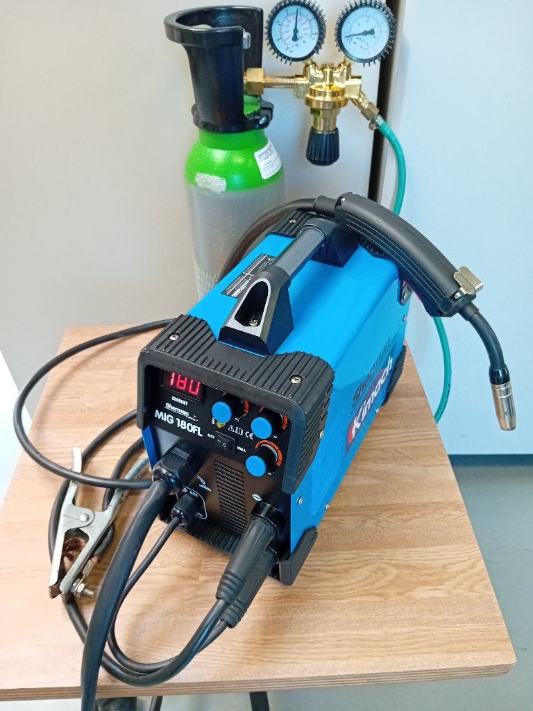 Hekwerk Mig Mag Lasinverter Lastoestel 180ampere op 230Volt, Ophalen, Zo goed als nieuw, IJzer, Overige typen