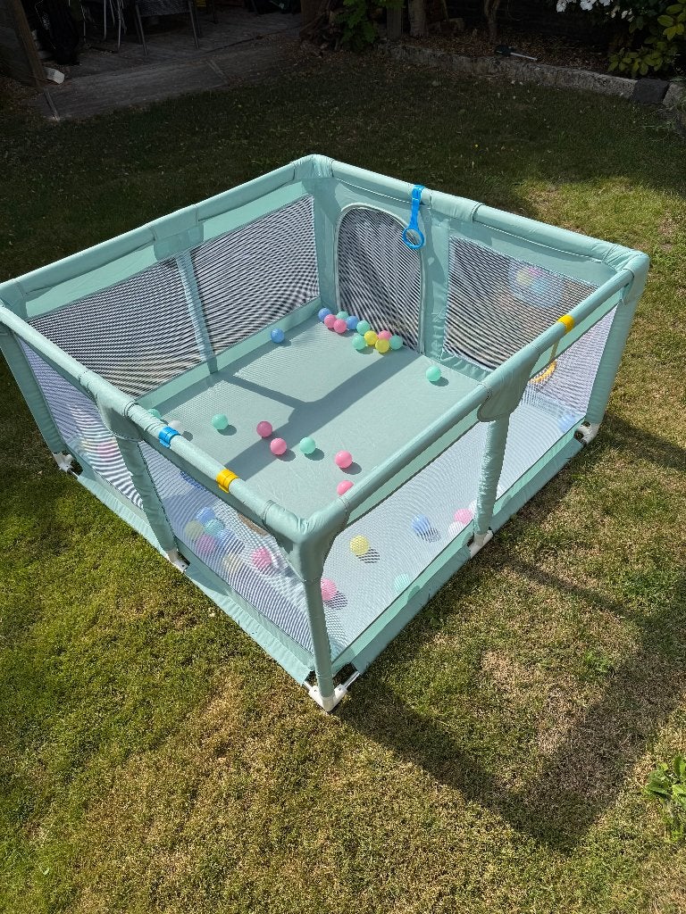 Grondbox 120x120cm - NIEUW - Playpen, Ophalen of Verzenden, Nieuw, Vierkant