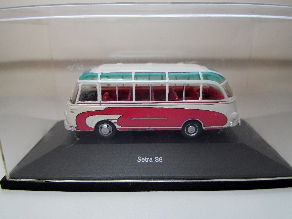 Schuco 1/43 Kässbohrer Setra S6 bus, Verzenden, Zo goed als nieuw, Bus of Vrachtwagen, Schuco
