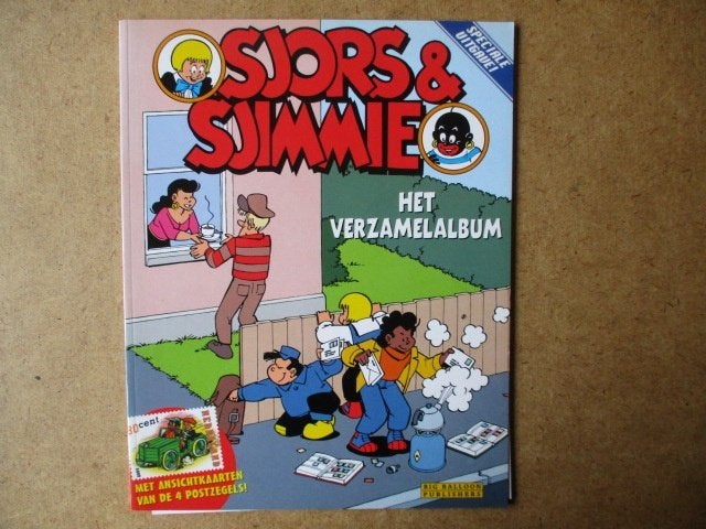 adv8057 sjors en sjimmie het verzamelalbum, Boeken, Stripboeken, Eén stripboek, Ophalen, Gelezen