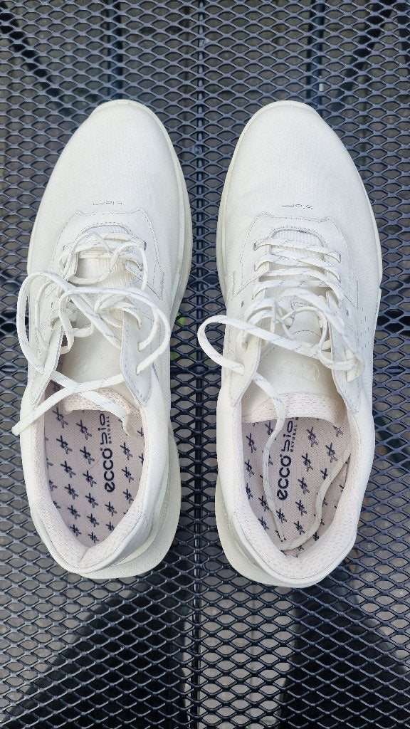 Ecco wit leren heren sneakers Biom 2.2 maat 45 € 50 per paar, Ecco, Wit, Nieuw, Ophalen of Verzenden